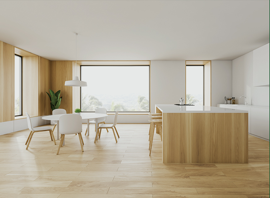 エンジニアリングされたフローリング