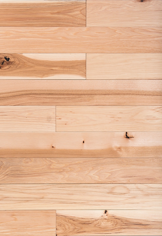 Hickory 90フラットソリッドフローリング