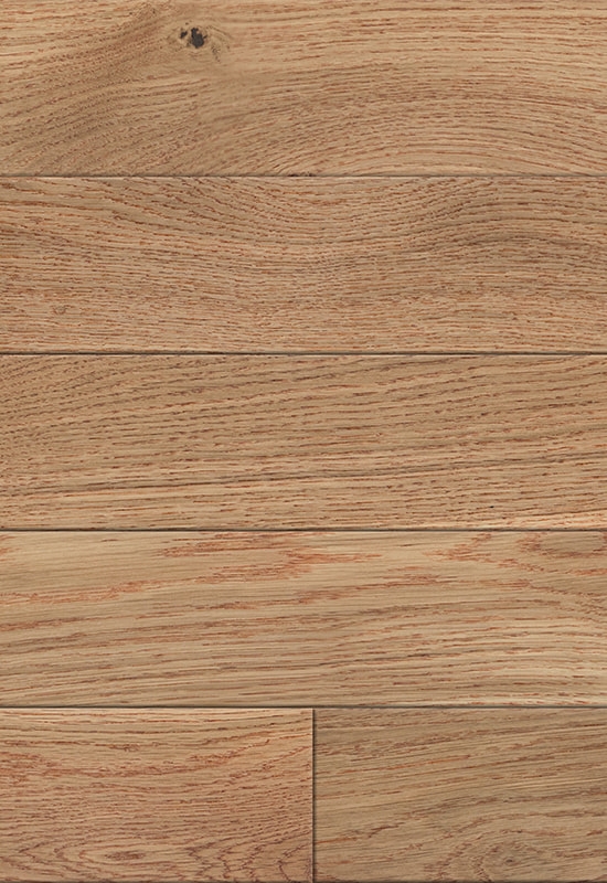 ホワイトオーク90ブラシをかけた固体フローリング