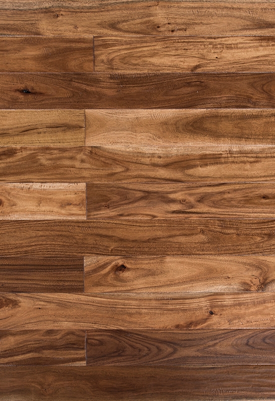 小さな葉のアカシア90mmの手足の固体フローリング