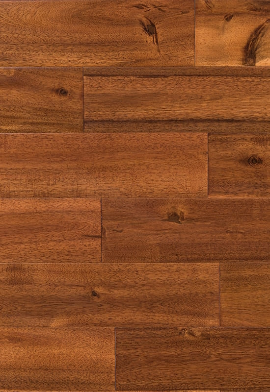 Big Leaf Acacia 90（120）手すりの苦しんでいる固体フローリング